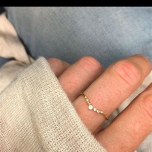 NWOT/NWOB Tai Jewelry Fairy Dust Arc Ring